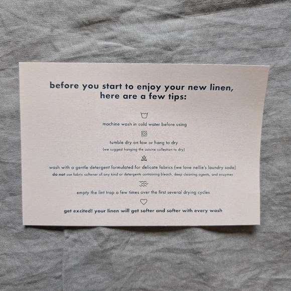 Willet 100% Linen Robe - Picture 3 of 5